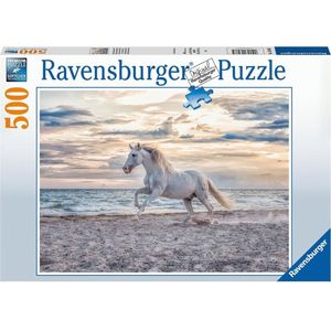 Puzzel Paard Op Het Strand (500 Stukjes, Paarden Thema)