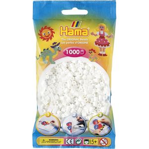 Hama - Strijkkralen Wit (1000 stuks)