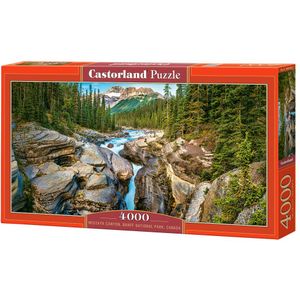 Mistaya Canyon, Banff National Park, Canada Puzzel (4000 stukjes)