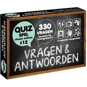 Trivia Vragen & Antwoorden - Classic Edition #12: Pocketformaat Quiz Spel voor 2-6 spelers vanaf 12 jaar