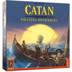 999 Games Catan Uitbreiding Piraten en Ontdekkers - Nieuwe uitdagingen voor het hele gezin!