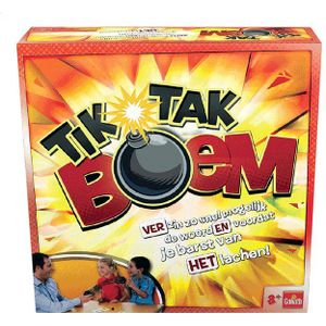 Goliath Tik Tak Boem - Gezelschapsspel voor 1-4 spelers vanaf 6 jaar | Speelduur 20 min | EAN: 8711808704404
