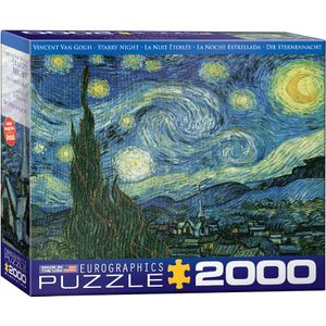 Starry Night - Vincent van Gogh Puzzel (2000 stukjes)