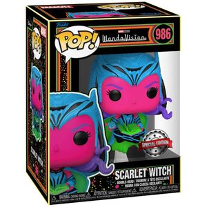 Funko Pop! - Marvel Wandavision Scarlet Witch Blacklight #986