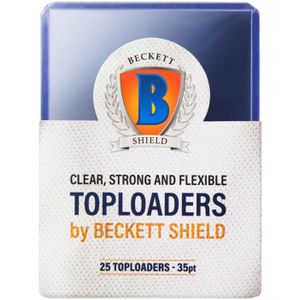 Beckett Shield - Toploader 35PT (25 stuks)