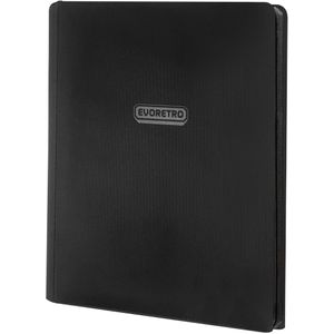 Premium - Regular Card Zippered Binder Zwart (9-Pocket)