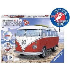 3D Puzzel - Volkswagen Bus (162 stukjes)