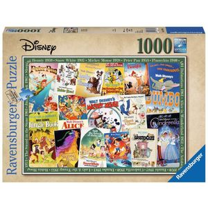 Disney Vintage Movie Poster Puzzel (1000 stukjes)