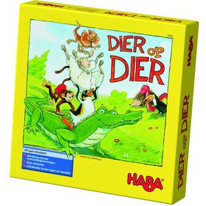 Dier op Dier - Haba Kinderspel | Geschikt voor kinderen vanaf 4 jaar | 2-4 spelers | Spelduur ca. 15 minuten