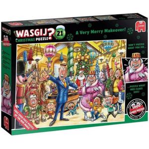 Wasgij Christmas 21 - Een feestelijke make-over! Puzzel (2x 1000 stukjes)