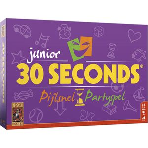 999 Games 30 Seconds Junior Bordspel - Speciale kindereditie voor grote gezelschappen - Vanaf 7 jaar - 3-24 spelers - +/- 30 min