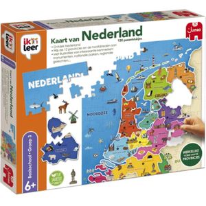 130-delige Nederlandse aardrijkskunde puzzel (Educatief)