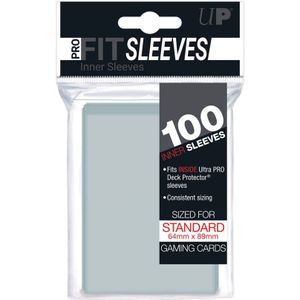 Sleeves Pro-Fit - Standaard Clear (64x89 mm)