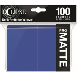 Standard Sleeves Matte Eclipse - Blauw (100 stuks)