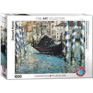 Edouard Manet - The Grand Canal of Venice Puzzel (1000 stukjes)