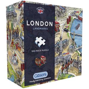 London Landmarks Puzzel (500 stukjes)
