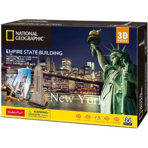 3D Puzzel The Empire State Building (66 stukjes)