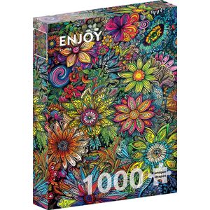 Flower Power Puzzel (1000 stukjes)