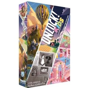 Unlock! Kids - Avonturen van Detectives | Geschikt voor 1-4 spelers vanaf 6 jaar | Combineer symbolen en los puzzels op!