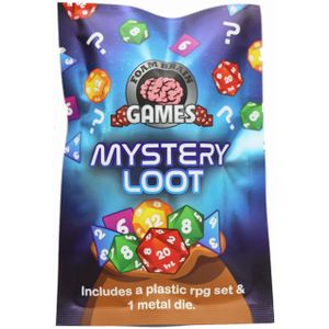 Mystery Loot - Plastic RPG Dice Set & Bonus Metal Die