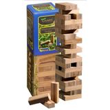 Philos Vallende Toren (Jenga) Bamboe - Speelplezier voor de hele familie - Leeftijd vanaf 6 jaar - Aantal spelers 2-6