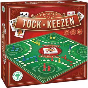 Mr. Broccoli Keezenspel - Classic Tock-Keezen - Bordspel - 2-4 Spelers - Duurzaam en Spannend