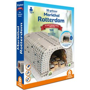 3D Gebouw - Markthal Rotterdam Puzzel (168 stukjes)