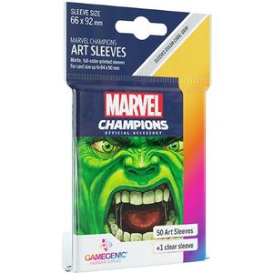 Sleeves Marvel Champions - Hulk (50+1 stuks)