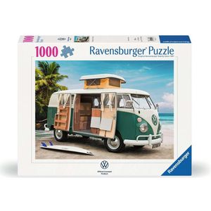 Volkswagen T1 Camper Van Puzzel (1000 stukjes)