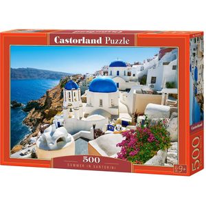 Summer in Santorini Puzzel (500 stukjes)