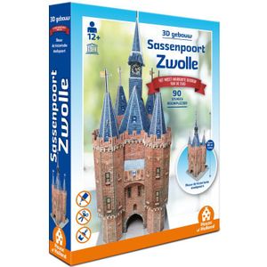 3D Gebouw - Sassenpoort Zwolle (90 stukjes)