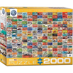 The VW Groovy Bus Puzzel (2000 stukjes)
