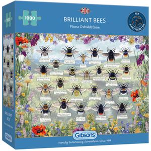 Brilliant Bees Puzzel (1000 stukjes)