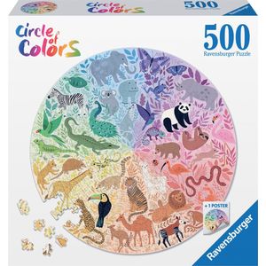 Circle of Colors - Animals Puzzel (500 stukjes)