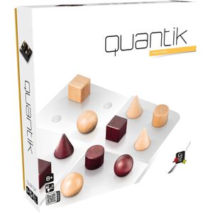 Quantik Classic: 2 Player Abstract Strategy Game - Ages 8+ - Gigamic Games