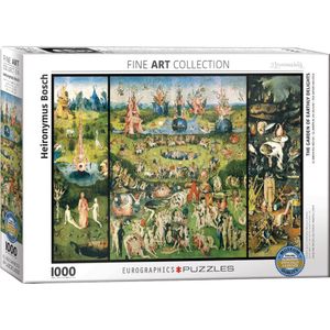 The Garden of Earthly Delights - Jheronimus Bosch Puzzel (1000 stukjes)