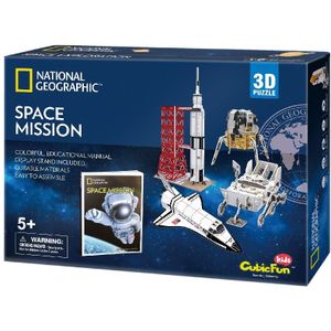 3D Puzzel - National Geographic Space Mission (80 stukjes)