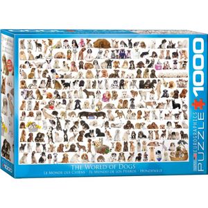 The World of Dogs Puzzel (1000 stukjes)