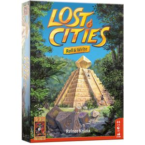 999 Games Lost Cities Roll & Write - Dobbelspel voor 2-5 spelers vanaf 8 jaar
