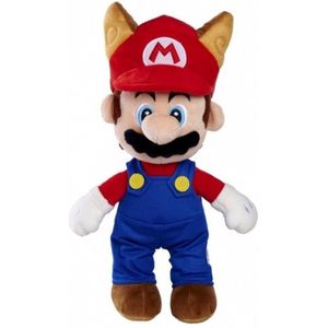 Super Mario - Racoon Mario knuffel (30cm)