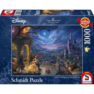 Disney Beauty And The Beast Puzzel - 1000 Stukjes