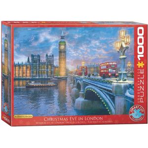 Christmas Eve In London Puzzel (1000 stukjes)