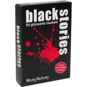 Black Stories - Gezelschapsspel voor 2-15 spelers | Leeftijd 12+ | Tucker's Fun Factory