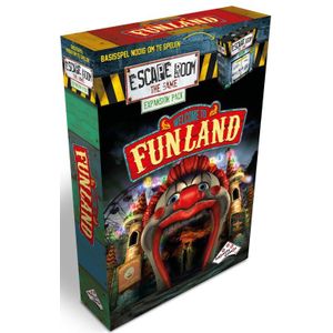 Escape Room Uitbreidingsset Welcome to Funland - Voor 3-5 spelers, vanaf 16 jaar, speelduur 60 minuten