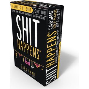 Shit Happens: 50 Shades of Shit - Hilarisch partyspel voor alle leeftijden en spelers | Combineerbaar met andere versies van Shit Happens