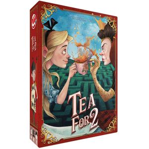 Tea For 2 - Snel deckbuilding kaartspel voor 2 spelers in de wereld van Alice in Wonderland