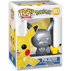 Funko Pop! - Pokemon Pikachu Silver 25th Celebrations #353