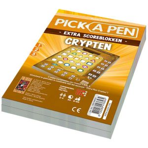 Pick a Pen Crypten - Scoreblokken