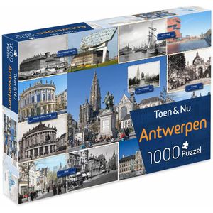 Toen & Nu - Antwerpen Puzzel (1000 stukjes)