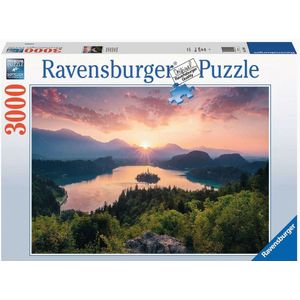 Meer van Bled, Slovenie Puzzel (3000 stukjes)